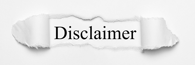 disclaimer
